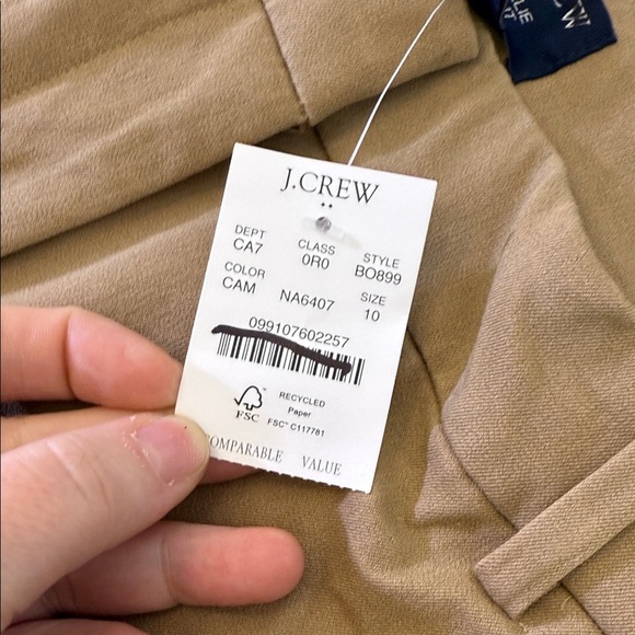 CLEAROUT J Crew Kallie straight-leg pant Size 10 - Picture 5 of 9